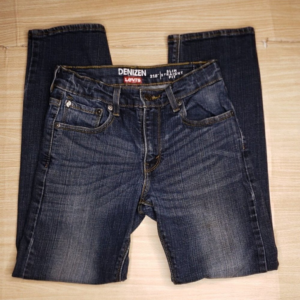 Denizen By Levi's Boys 218 Slim Straight Fit Jeans 12